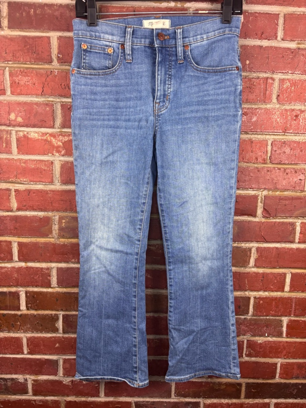 Madewell Cali demi boot jeans size 26